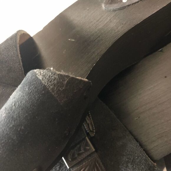 ~Free People Wooden Sandals NWOB 9 - Picture 7 of 8